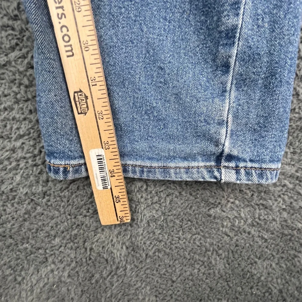 Levi Strauss & Co Mens 36x34 505 Straight Leg Blue Wash Denim Jeans‎